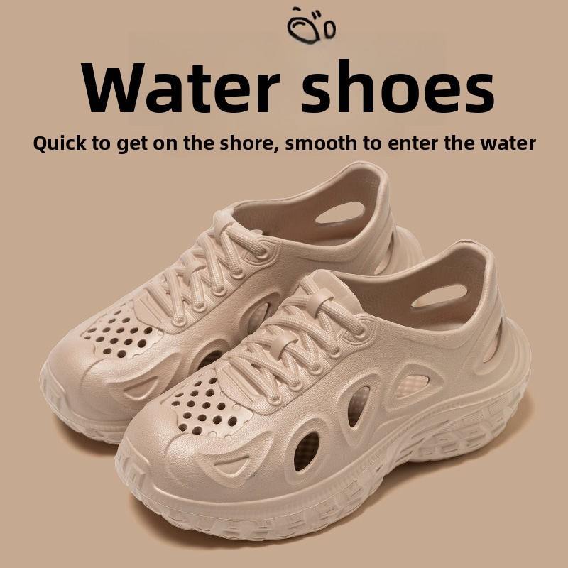Crocs Unisex Estivi per Esterno Suola Spessa Antiscivolo EVA Sandali Sportivi Traspiranti da Uomo a Suola Spessa
