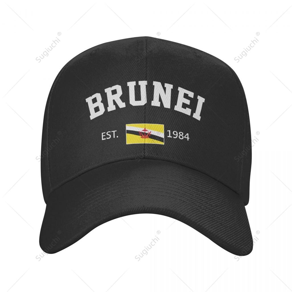 Unisex Baseball Cap Brunei EST Independence Day Wild Sun Shade Peaked Adjustable Outdoor Caps for Unisex Women