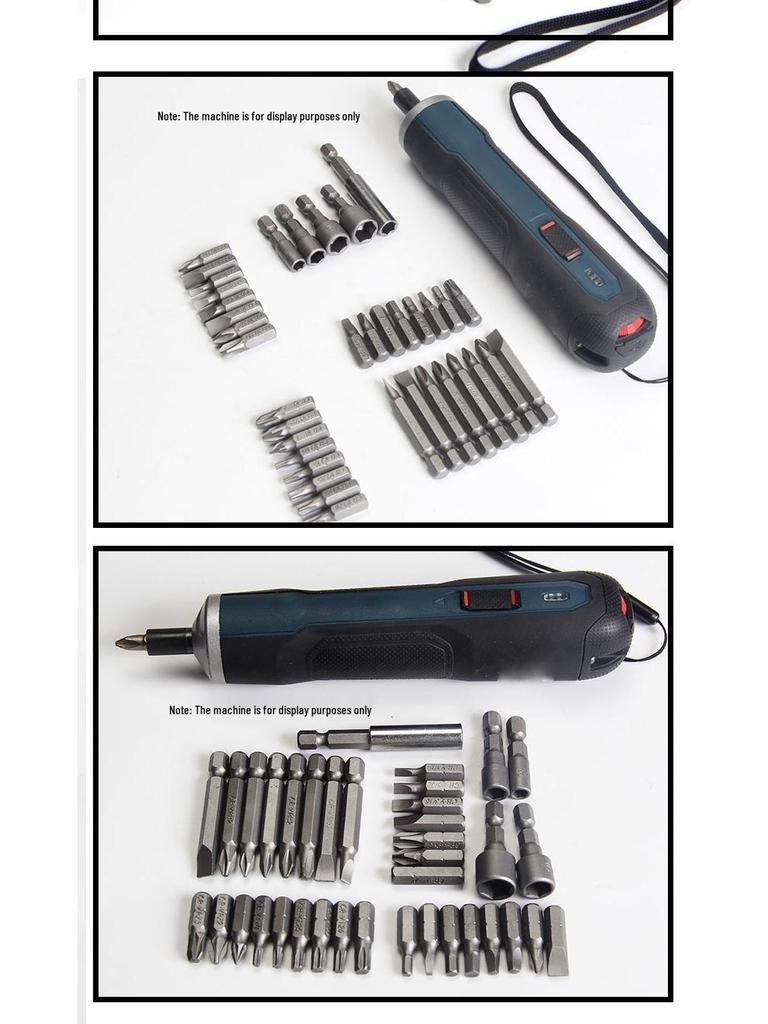 Electric Multifunctional Chrome Vanadium Alloy Screwdriver Bit Set 1988