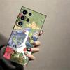 Cartoon Duck Cat Case for Samsung Galaxy S26 Ultra S10 S9 Note 20 8 9 10 S24 S25 Plus S21 FE S20 Ultra S23 Funda Phone Cover