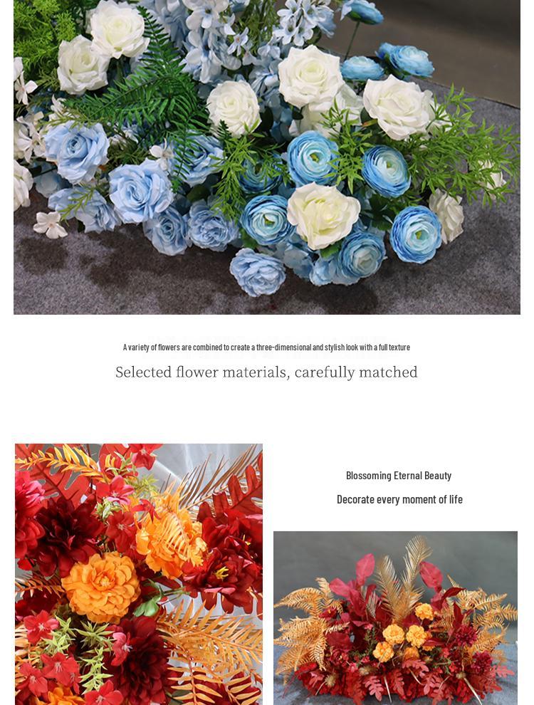 Car Delivery Ceremony Floral Arrangement: Flower Ball Scene Decor with Artificial Flowers for In-Store Display and Soft Decoration