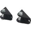 Rear Upper Shock Bar Pin Eliminator Kit for 1984-2006 Wrangler TJ XJ ZJ LJ