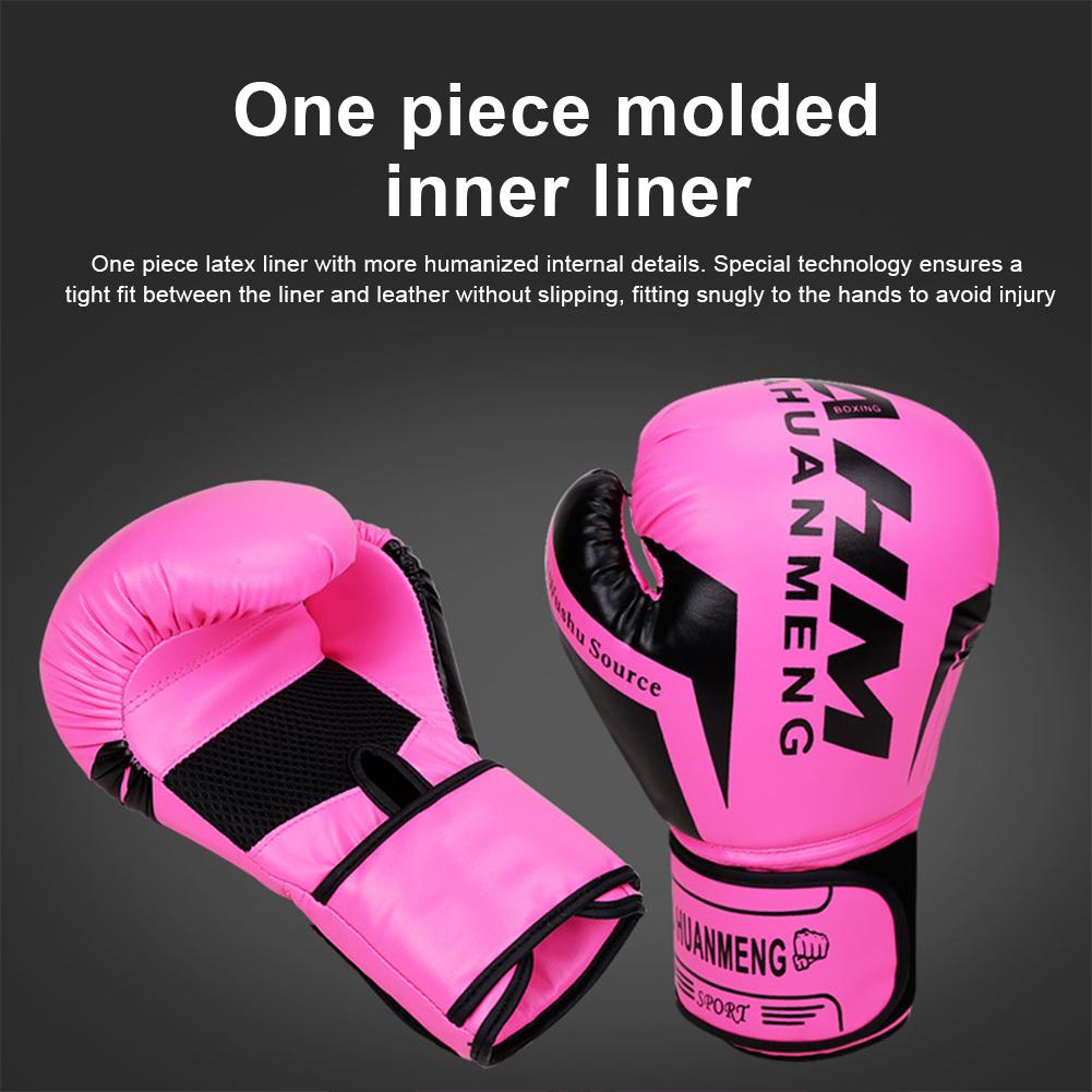 Boxing Gloves Kickboxing Gloves for Men Women Boxing Training & Sparring Gloves Muay Thai Training Hook and Loop Closure Gloves