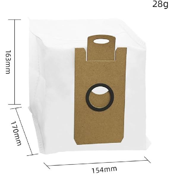 Replacement Parts Accessories Kit for Lydsto W2 Robot Vacuum,Side Brush Filter Mop Cloth Dust Bag Cleaning Tool Spare Parts for Home Kitchen Floor