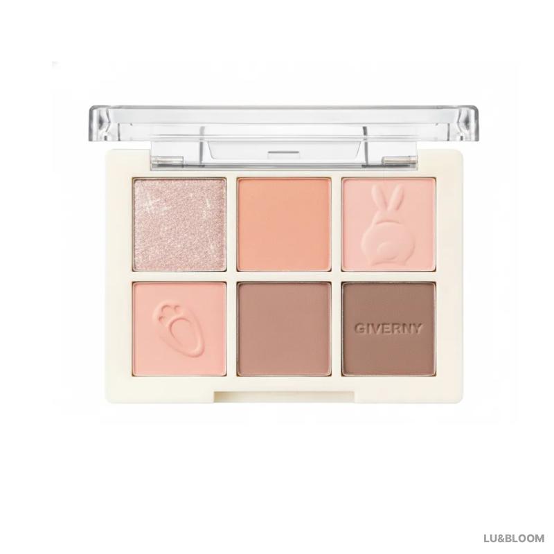 GIVERNY Soft Eye Palette 6 Colors 5g