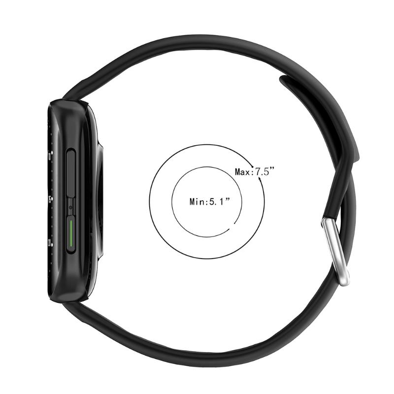 Suitable for  Watch2 42/46mm Durable Sweatproof Adjustable Fashion Silicone Wristband Link Bracelet Watch Band Strap