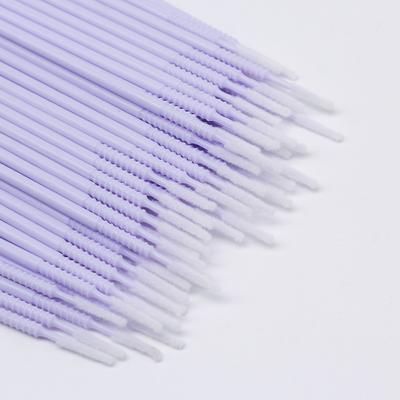 Disposable Glitter Applicator Eye Extension Wand Dental Brush Micro Stick Lash Swab Micro Brush for Eyelash Extension