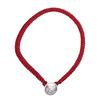 Ox Zodiac Bracelet Red Rope S925 Silver Ornament Woven Bracelet Accessory for Men Women