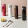 Students Go To School Thermos Cup Creative Bullet Cover Direct Drinking Water Cup Simple Solid Color Durable and Practical