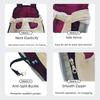 Breathable Mesh Dog Front Carrier Adjustable Strap Portable Dog Carrying Bag Hands-free Double Shoulder Pet Outdoor Backpack