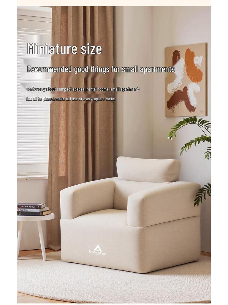 Nadmuchiwana sofa i fotel do użytku na zewnątrz ENJOYSPACE – idealne na kemping, festiwale muzyczne lub relaks w domu (Pojedynczy podwójny)