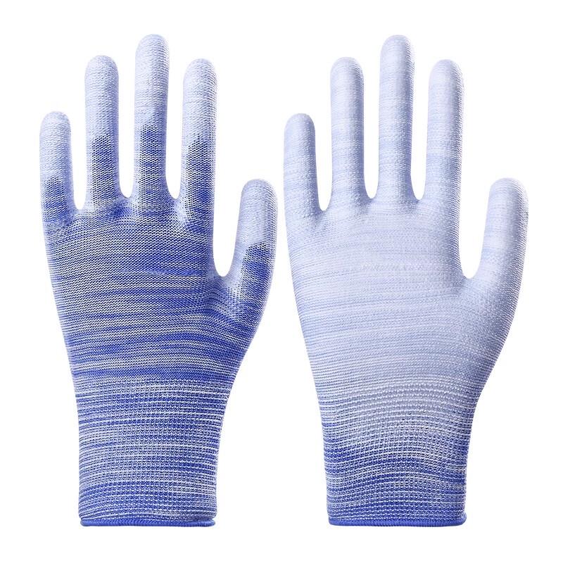 

Suling Thin Nylon PU Palm Coated Work Gloves (24 Pairs) S