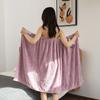 Girls' multi-color cute rabbit bath dresses, super absorbent and quick-drying bath towels on Douyin with magic stickers