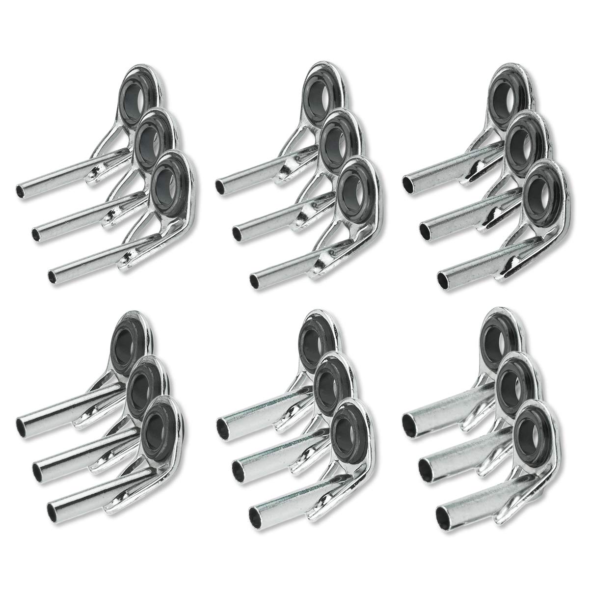 Top Guide Rod Guide Stainless Steel Lightweight Fishing Rod Tip 6 sizes