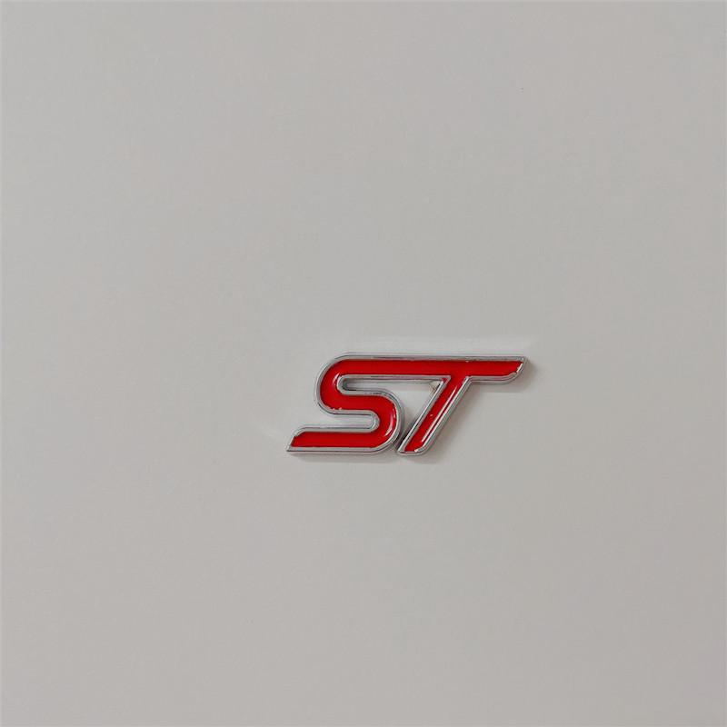 Ford Mondeo Fiesta Edge Kuga Focus ST Steering Wheel Decoration Badge Sticker