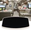 600 X 380mm Boat Table Top Square Acrylic Mirrored Black Finish Water Resistant Stylish Look Dinning Table Top for RV Campervan