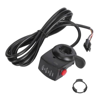 36V Electric Bike Thumb Throttle Grip Thumb Throttle Grip Speed Regulation Thumb Throttle Grip E Bike Thumb Throttle