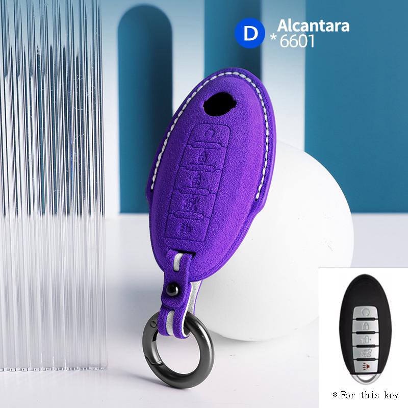 5 Button Car Key Case Cover Shell For Nissan Patrol Y62 Altima Maxima Remote Keychain Accessories