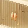 Transparent Cosmetics Storage Box Flat Cover Double Door Storage Box Storage Rack  Bedroom