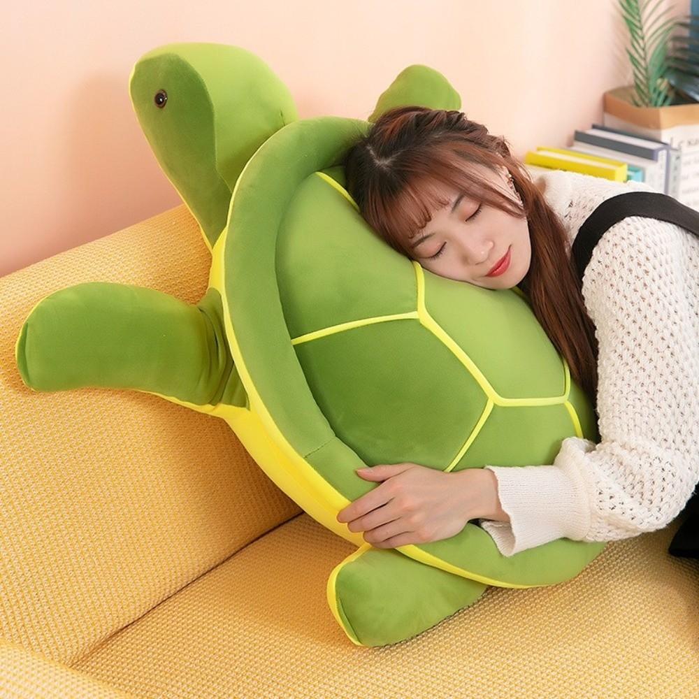 Soft Realistic Turtle Toys Cute Cartoon Stuffed Animal Dolls Sea Turtle Pillow Cushion Kids