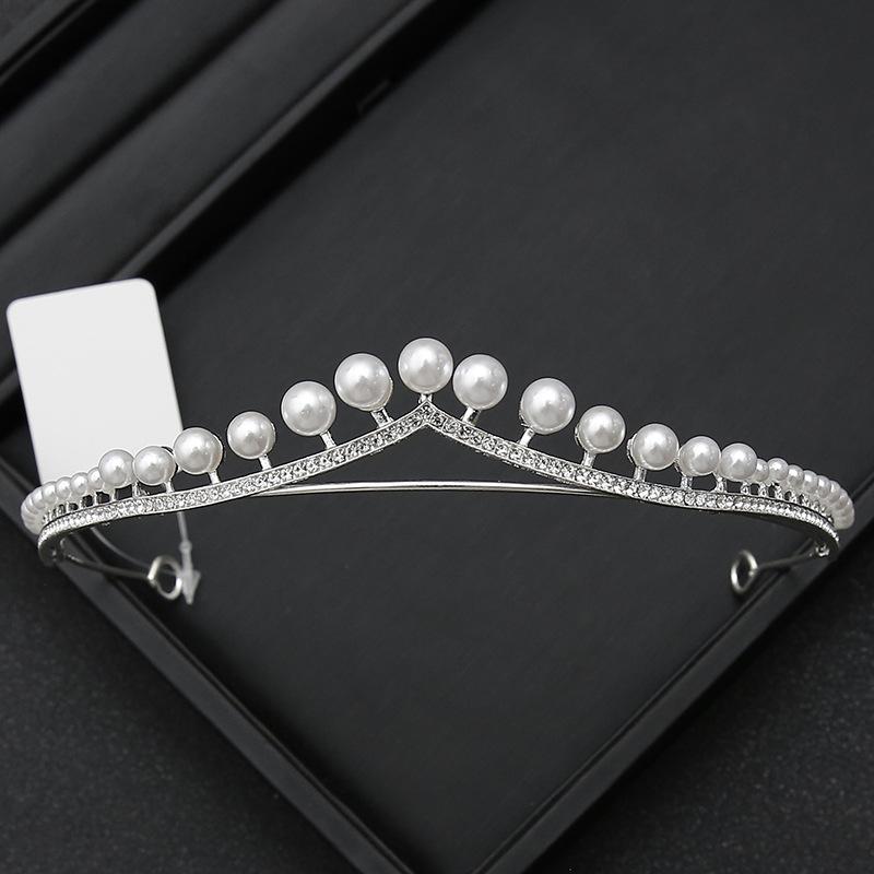 Crown Tiara Bride  Rhinestone Crown  Wedding Dress  Adult Ceremony Birthday  Princess Hair Accessories  Children