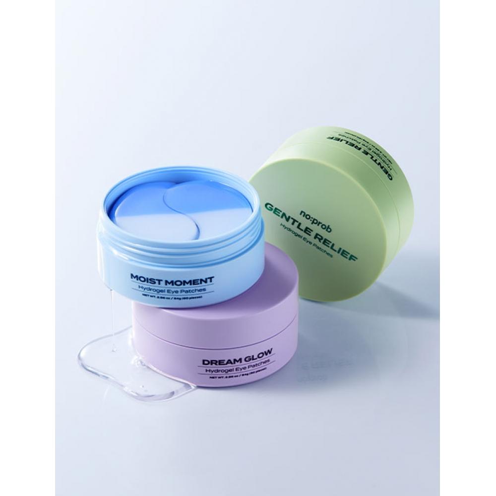 No Prop Gentle Relief Hydrogel Dual Eye Patch