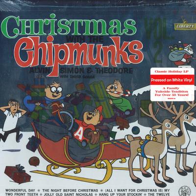 Disco LP CHIPMUNKS : ALVIN, SIMON E THEODORE - Natale Con Gli Scoiattoli Vol. 2 B002876101 Liberty, Capito 2018 Bambini USA