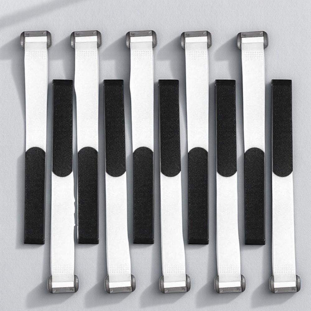 

Adjustable Multi-Purpose Nylon Strap Ties Wire Management Storage Accessories 10Pcs for Phone Cable Organization