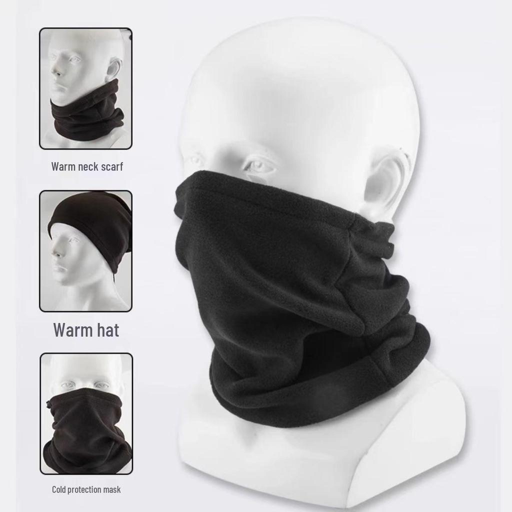 2025 Winter Unisex Cycling Neck Gaiter - Windproof, Cold-resistant, Fleece-lined, Thickened for Outdoor Sports