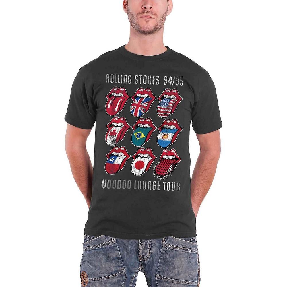 The Rolling Stones Unisex Adult Voodoo Lounge Tongue T-Shirt