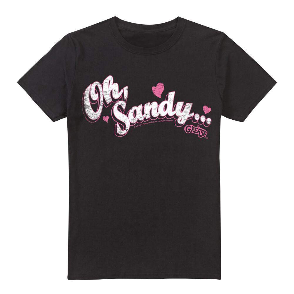 Grease Oh Sandy T-Shirt S-2XL Black S