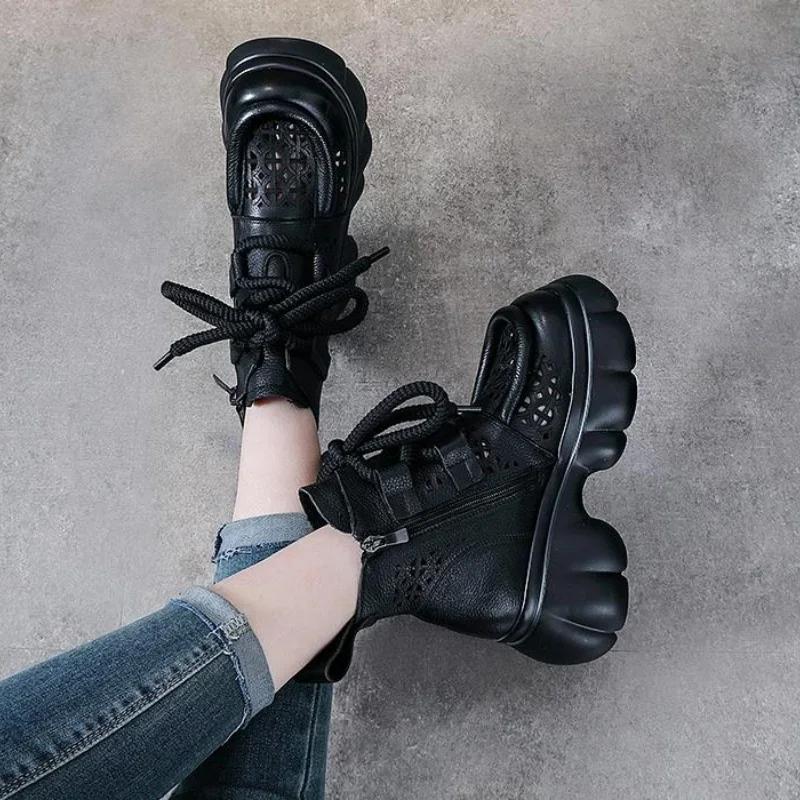 Новые сандалии из натуральной кожи 2024 года — фото 3