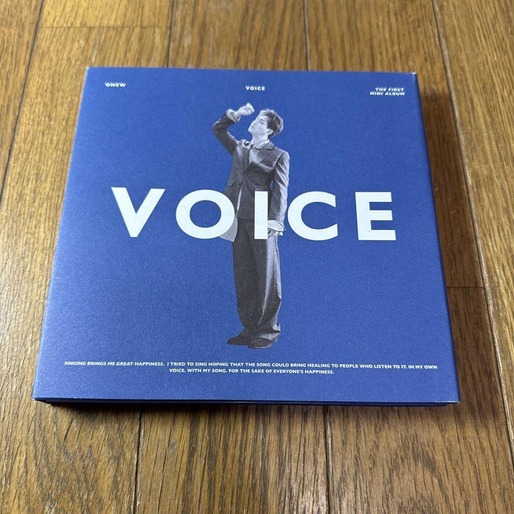 [USED] SHINee ONEW Onew VOICE Blue Ver.