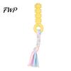 Braided Cotton Rope Dog Toys Spiky Chew Toy with Rope, Pet Molar Stick Toy, Interactive Small Medium for Dogs Teeth Cleaning Stress Relief Training