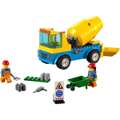 LEGO City Domíchávač 60325 Hračka s kostkami Present City Stavebnice Vozidlo Vozidlo Pro chlapce a dívky od 4 let