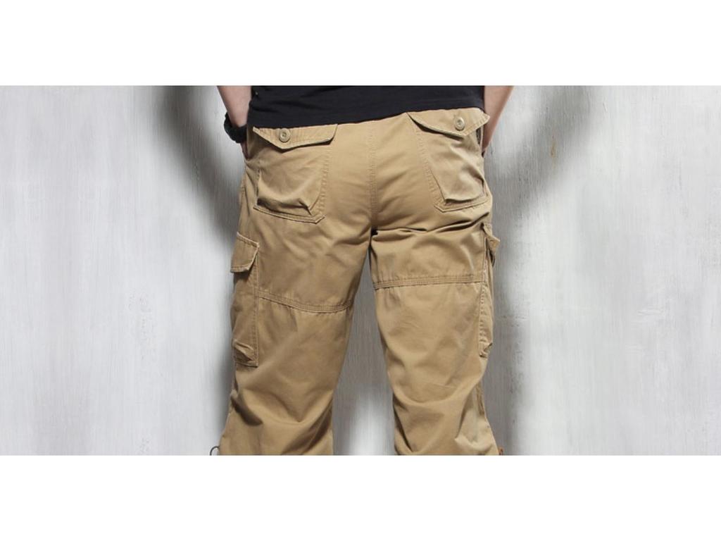 Men's Summer Loose Fit Camo Cargo Shorts - Plus Size, Mid-Length, 7-Pocket