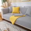 Pure Cotton Sofa Cushion for All Seasons, Non-slip Sofa Cover, Backrest, Cotton Seat Cushion, Simple, Modern and Thickened