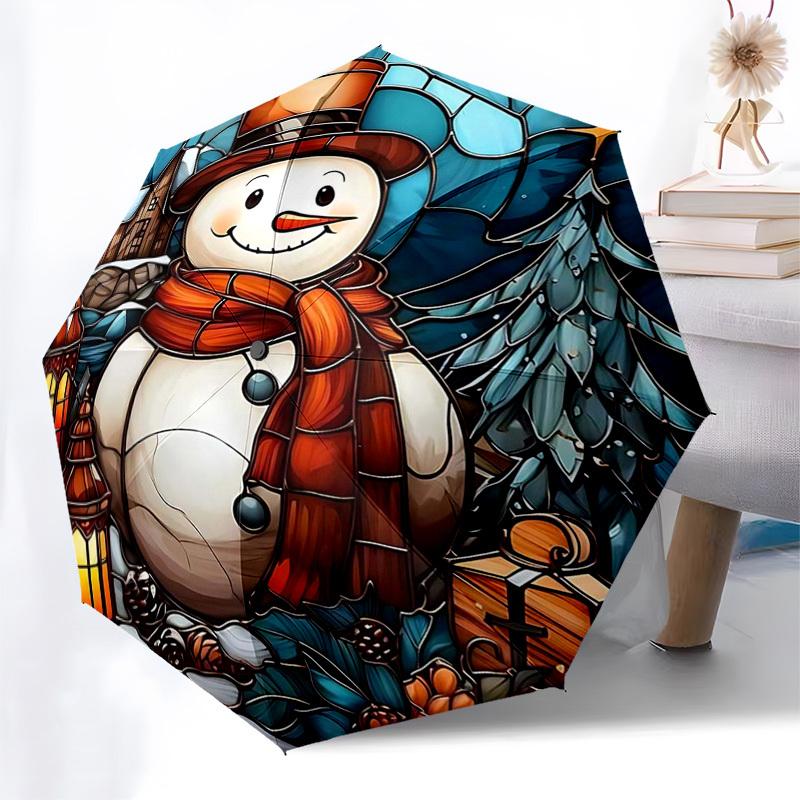 

1pc Hunter x Hunter Automatic Opening Umbrella, Portable 3-Fold Design with 8-Bone Iron Frame, Outdoor for Fans, Travelers, Daily Use, Gift Idea.G058