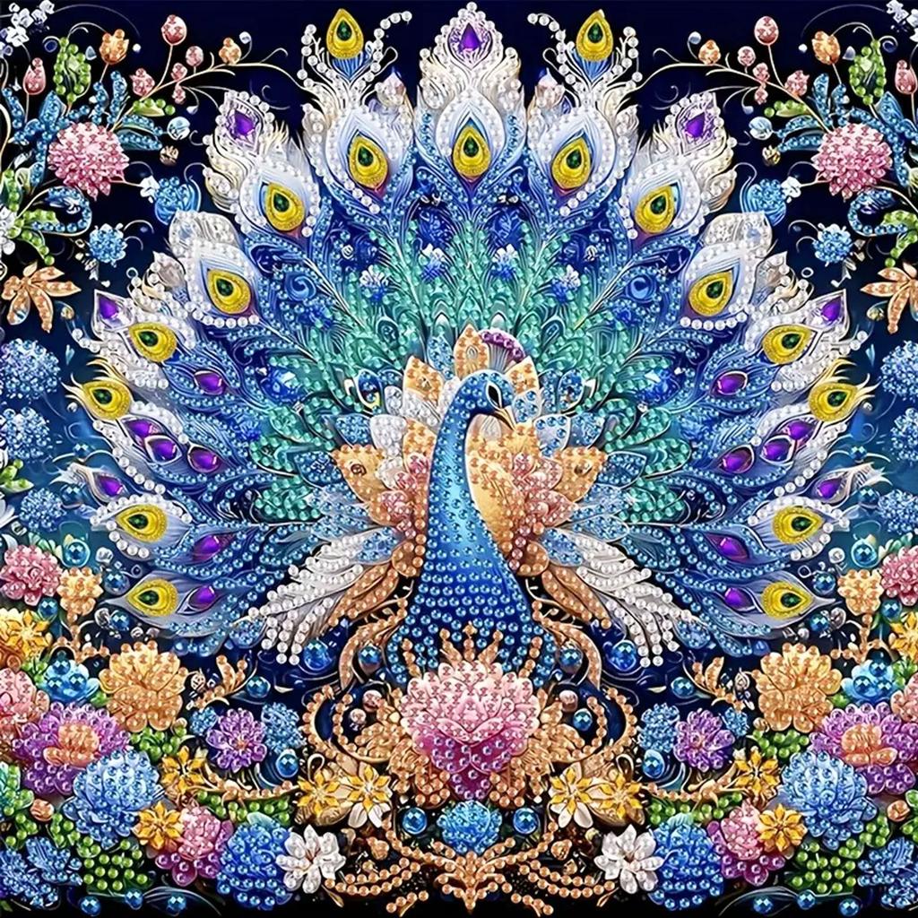 Diamond Painting, Special-Shaped Diamond Painting, Handmade Sticker Material Package 30 * 30 Diamond Sticker Diy Decorative Painting Cross-Border