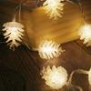 Christmas Pine Cone LED String Lights for Indoor Decoration – Warm, Creative, and Festive Atmosphere Lighting
