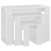 Vidaxl Nesting Tables, 3 Pcs., Wood-Based Material
