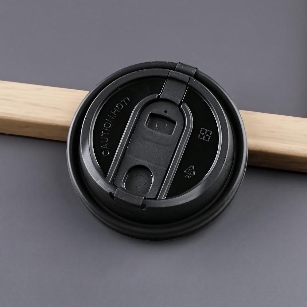 Leak-Proof Disposable Multifunctional Lid for 90 Caliber Cups: Fits Plastic and Paper Coffee, Milk Tea, and Takeaway Cups.