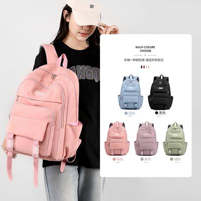 New Primary and Secondary School School Bags, Large-capacity Load Reduction, Casual Backpacks, Fashion Travel, Computer Backpacks