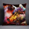 African Animal Beasts Home Decoration Pillowcase Square Pillowcase Home Office Decoration Cus On Cover