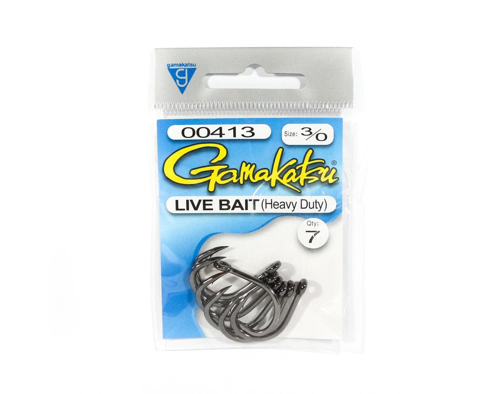 Gamakatsu Živá nástraha Heavy Duty Velikost 3/0 ,7 kusů v balení (5444)