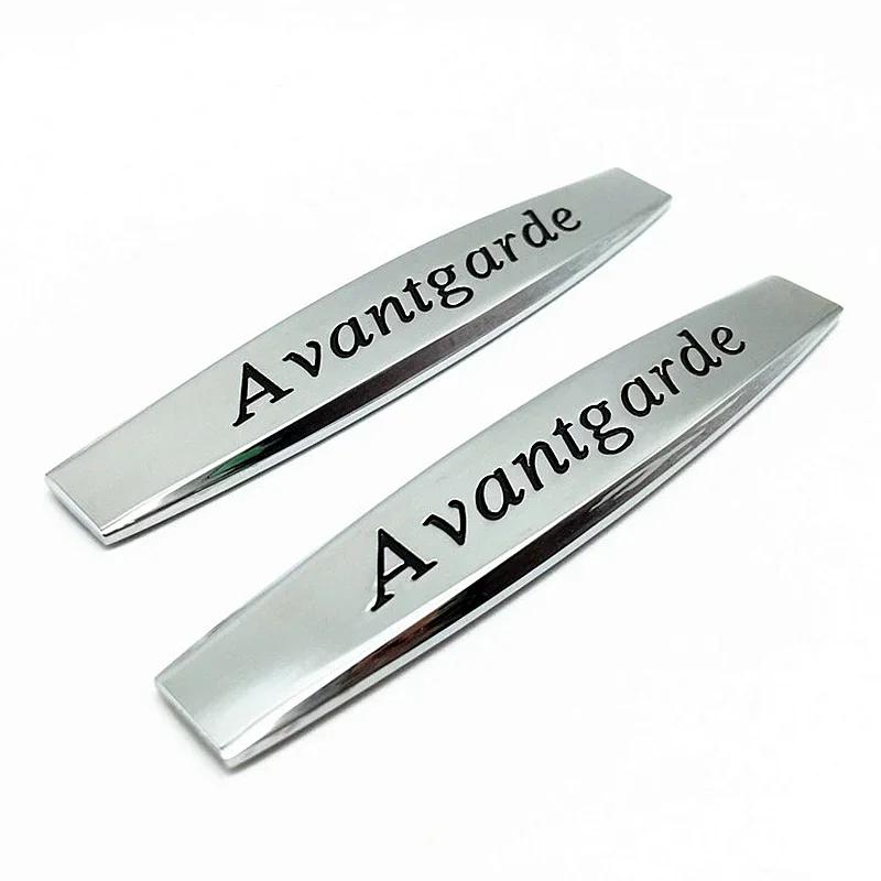 Car Sticker 2pcs 3D Metal Car Rear Trunk Bumper Emblem Side Fender Logo Sticker For MercedesBenz AMG W204 W205 W210 W211 W212 W2