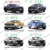 Applicable Ford Ranger T9 2022+ Black Fuel Tank Cap Sticker, Exterior Decoration.