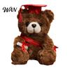 Plush Bear With Bow Tie Personalized Graduation Gifts 2026 for Her, 7-Inch Teddy Bear, Soft Celebration Gift Mascot College High School, Grade