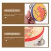 Lurrose Kids' Tambourines, Cartoon Design Percussion Instruments, 4-Inch Toy for Boys and Girls, Music Education for Ages 1+, for Home and Parties,