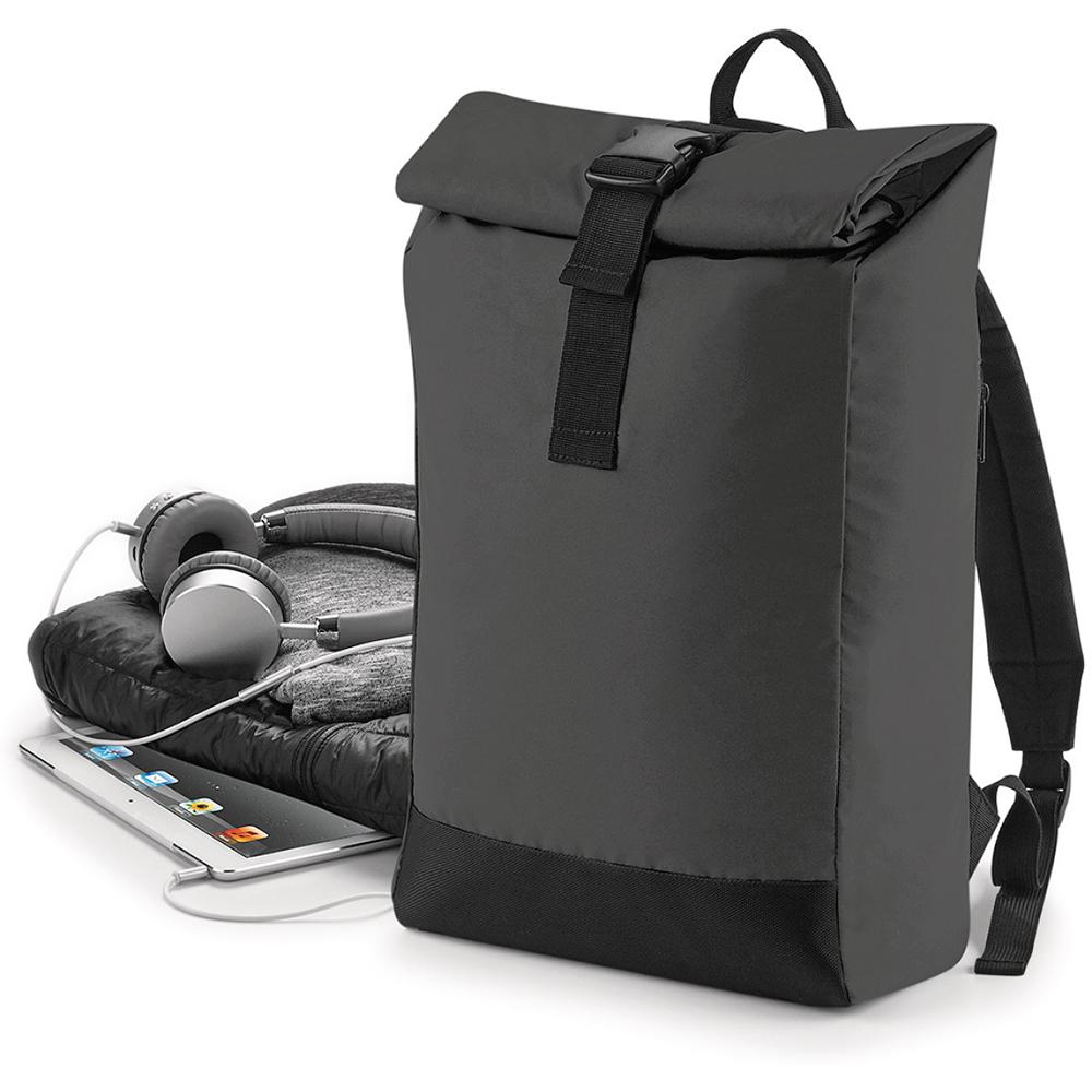 Bagbase Reflective Roll Top Backpack